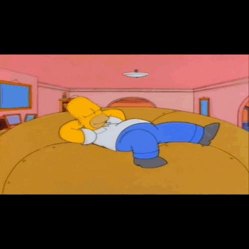 homer simpson is standing in front of a door with a light switch that says ' i love you ' on it