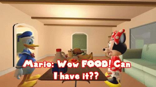 Smg4 Mario GIF - Smg4 Mario Wow Food GIFs