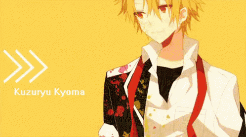 kuzuryu kyoma is the name of the anime character