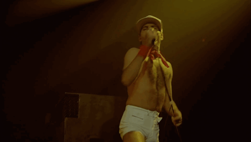 Freddie Mercury Another One Bites The Dust GIF - Freddie Mercury Another One Bites The Dust Queen GIFs