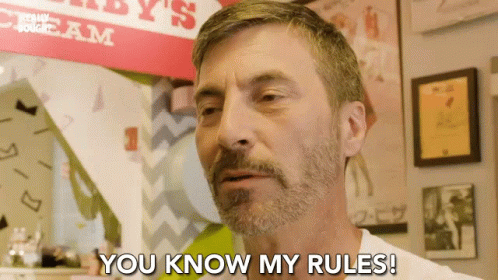You Know My Rules Aware GIF - You Know My Rules My Rules Aware GIFs