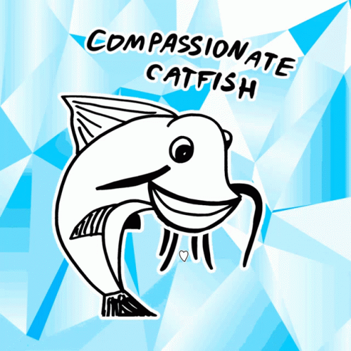 Compassionate Catfish Veefriends GIF