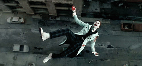 Joker Falling GIF - Joker Falling Dying GIFs