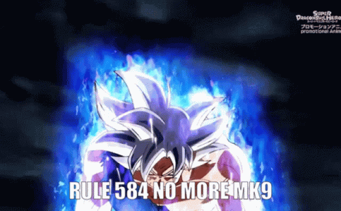 Rules Goku Rule584 GIF - Rules Goku Rule584 Nomk9 GIFs
