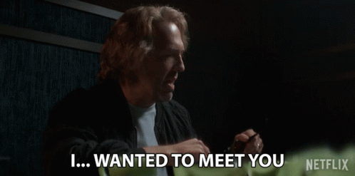 I Wanted To Meet You Lou Burke GIF - I Wanted To Meet You Lou Burke Eric Lange GIFs