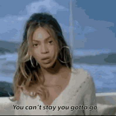 Beyonce Gotta Go GIF