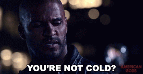 Youre Not Cold Shadow Moon GIF - Youre Not Cold Shadow Moon American Gods GIFs
