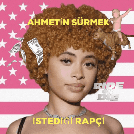 a poster for ahmetin sürmek 's ride or die album