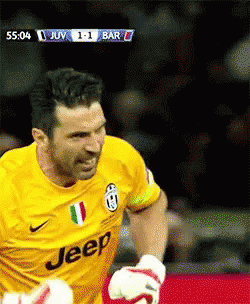 Buffon Juventus GIF - Arquero Buffon Yes GIFs
