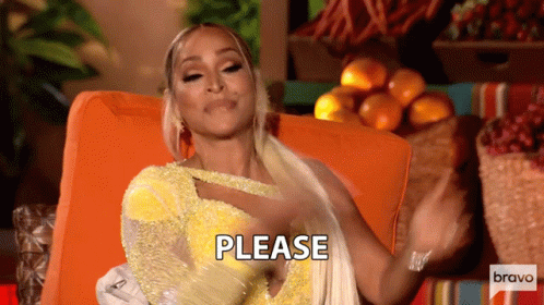 Please Real Housewives Of Potomac GIF - Please Real Housewives Of Potomac Begging GIFs