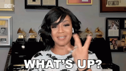 Whats Up Erica Campbell GIF