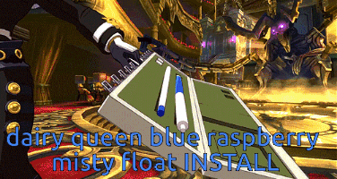 Dairy Queen Misty Float GIF - Dairy Queen Misty Float Dairy Queen Blue Raspberry Misty Float GIFs
