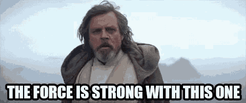 Star Wars The Force Is Strong GIF - Star Wars The Force Is Strong GIFs