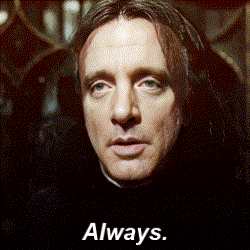a close up of a man 's face with the words " always " below it