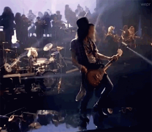 Guns N Roses Slash GIF - Guns N Roses Slash Dancing GIFs