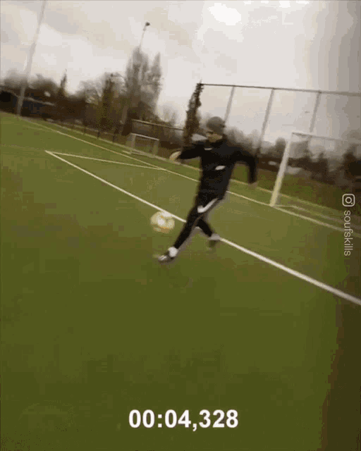 Football Kicking The Ball GIF - Football Kicking The Ball Running GIFs