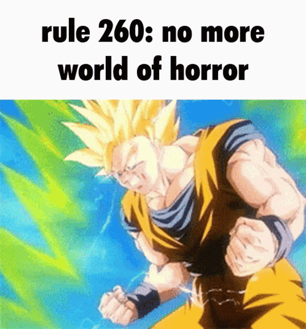 Goku Rules GIF - Goku Rules Rule260 GIFs