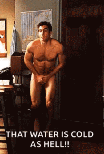 Jake Gyllenhaal Cold Water GIF - Jake Gyllenhaal Cold Water Cold Shower GIFs