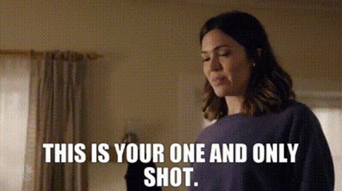 This Is Us Rebecca Pearson GIF - This Is Us Rebecca Pearson This Is Your One And Only Shot GIFs