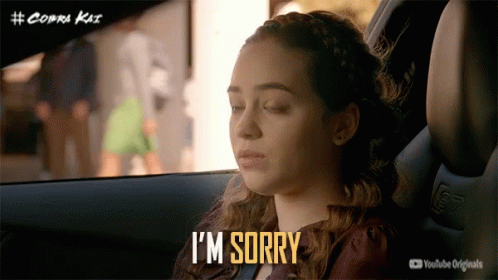 Im Sorry Sorry GIF - Im Sorry Sorry Mary Mouser GIFs