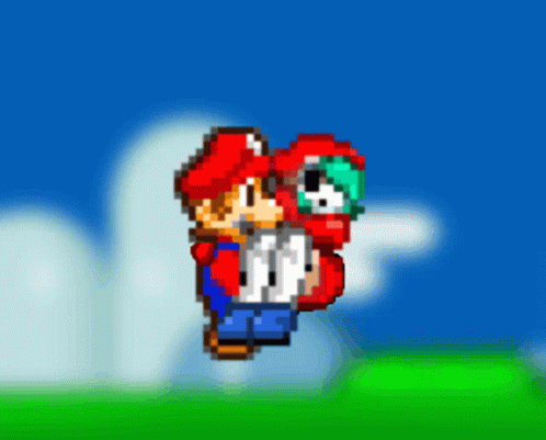 Mario Carrying Shygal GIF - Mario Carrying Shygal GIFs