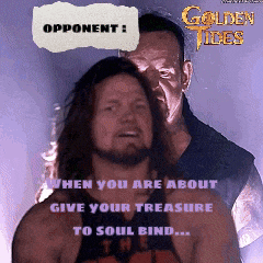 a poster for golden tides shows a man with long hair and a beard