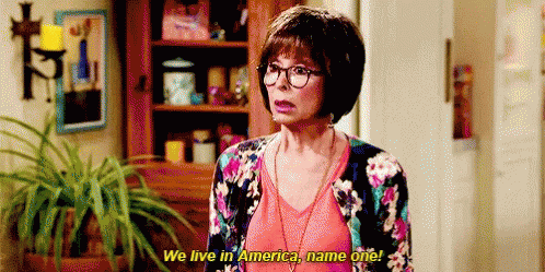 We Live In America Name One One Day At A Time GIF - We Live In America Name One One Day At A Time Lydia GIFs