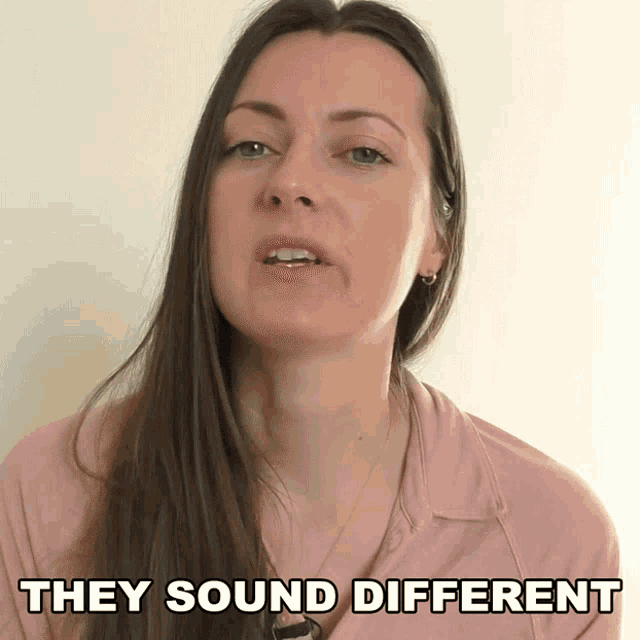 They Sound Different Jade GIF - They Sound Different Jade English Jade Learn English GIFs