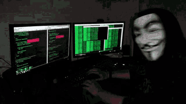 Hotz Hacker GIF - Hotz Hacker Anonymous GIFs