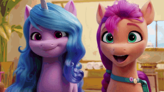 Sunny Starscout Izzy Moonbow GIF - Sunny Starscout Izzy Moonbow My Little Pony GIFs