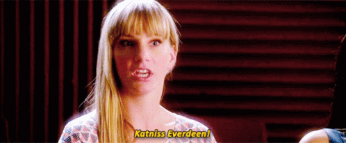 Glee Brittany Pierce GIF - Glee Brittany Pierce Katniss Everdeen GIFs