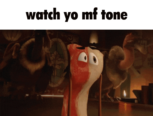 a picture of a cartoon character with the words watch yo mf tone below it