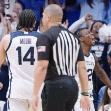 a basketball player with the number 14 on his back