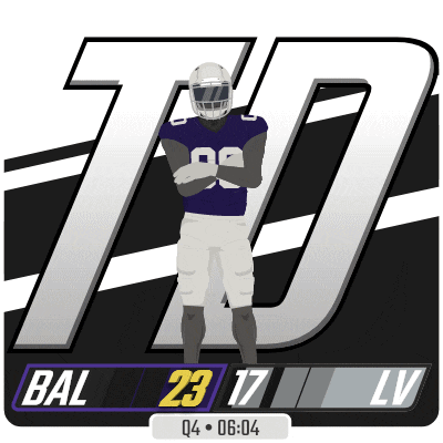 a football player wearing a purple jersey with the number 23 on it