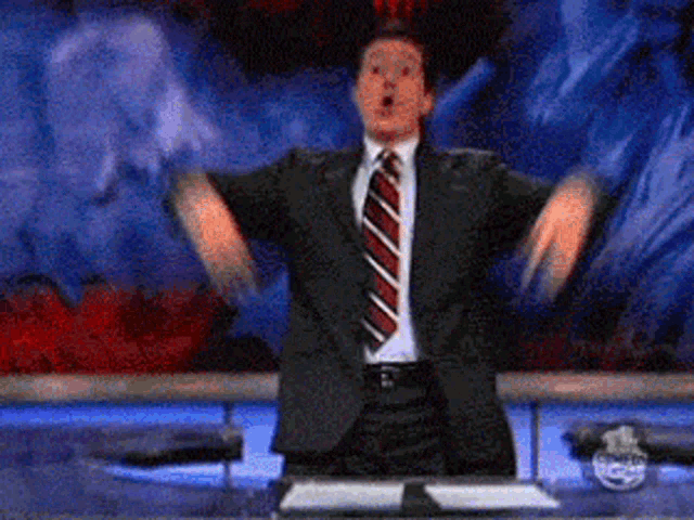 Colbert Happy Dance Wooh GIF - Colbert Happy Dance Wooh Clap GIFs