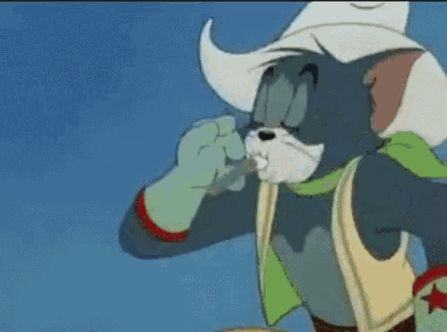 Tom And Jerry Cat GIF - Tom And Jerry Cat Smoke GIFs