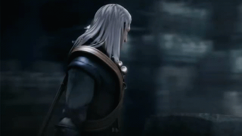 Looking At The Side Geralt Of Rivia GIF - Looking At The Side Geralt Of Rivia The Witcher GIFs