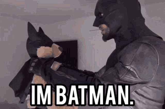 Im Batman Batman GIF - Im Batman Batman Bruce Wayne GIFs