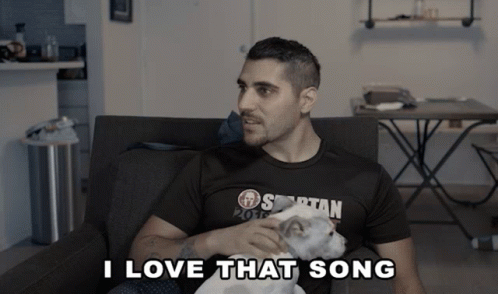 I Love That Song Rudy Ayoub GIF - I Love That Song Rudy Ayoub Thats My Jam GIFs