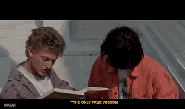 Bill And Ted True Wisdom GIF - Bill And Ted True Wisdom Socrates GIFs