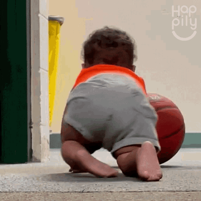 Chasing The Ball Happily GIF - Chasing The Ball Happily Playing Basketball GIFs
