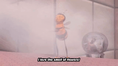 Bee Movie L Love The Smell Of Flowers GIF - Bee Movie L Love The Smell Of Flowers GIFs