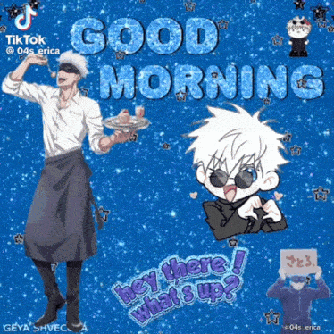 Gojo Satoru Good Morning GIF - Gojo Satoru Gojo Good Morning GIFs