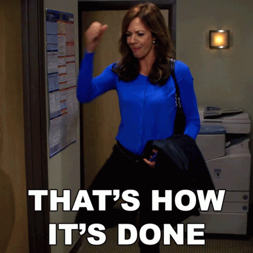 Thats How Its Done Allison Janney GIF - Thats How Its Done Allison Janney Bonnie GIFs