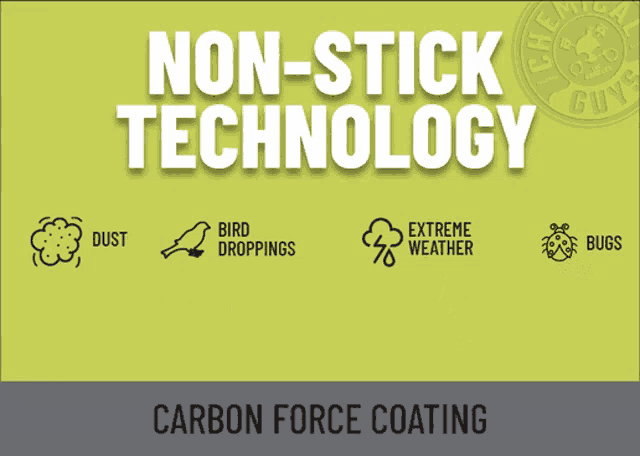 a poster that says non-stick technology on it