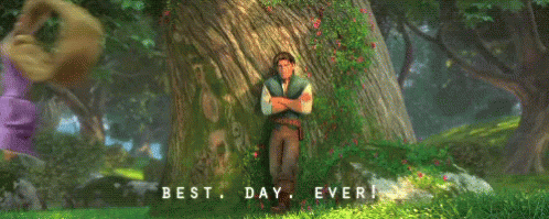 Best Day Ever - Best GIF - Best Rapunzel Tangled GIFs