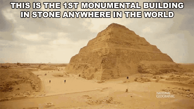 This Is The First Monumental Building In Stone Anywhere In The World GIF - This Is The First Monumental Building In Stone Anywhere In The World National Geographic GIFs