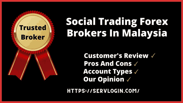a trusted broker badge with a red ribbon