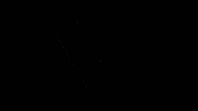a close up of the back of a black phone with a black background
