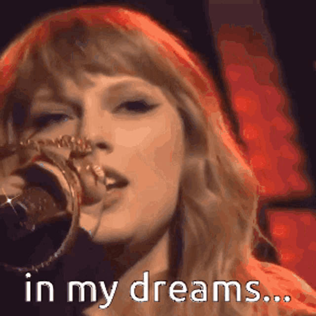 Dream Good Night Taylor Swift GIF - Dream Good Night Taylor Swift Reputation Stadium Tour GIFs